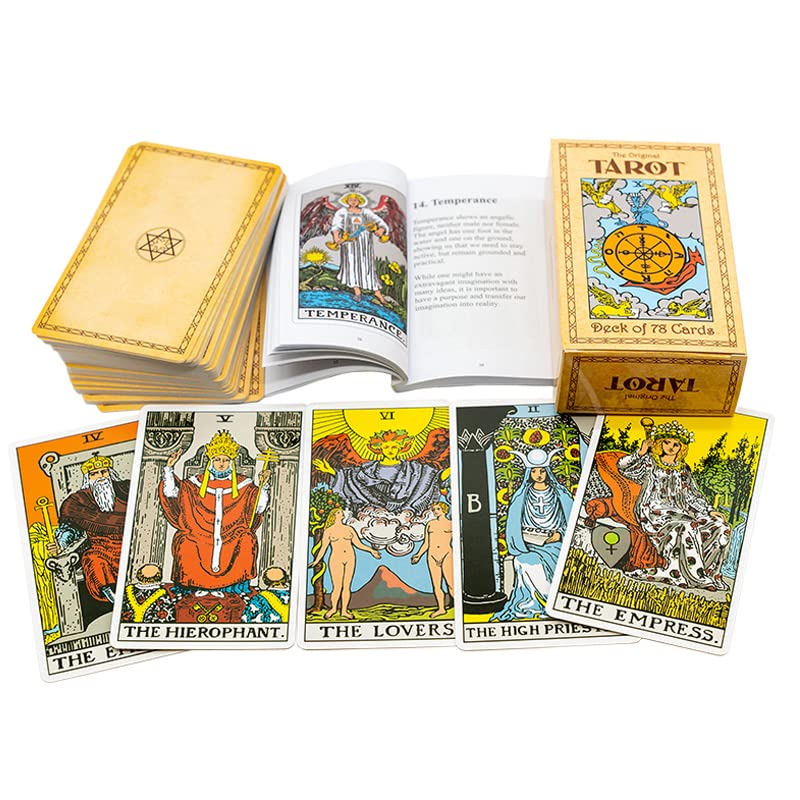 Tarot Cards Original SmithWaite Rider Centennial Deck with 100 Page