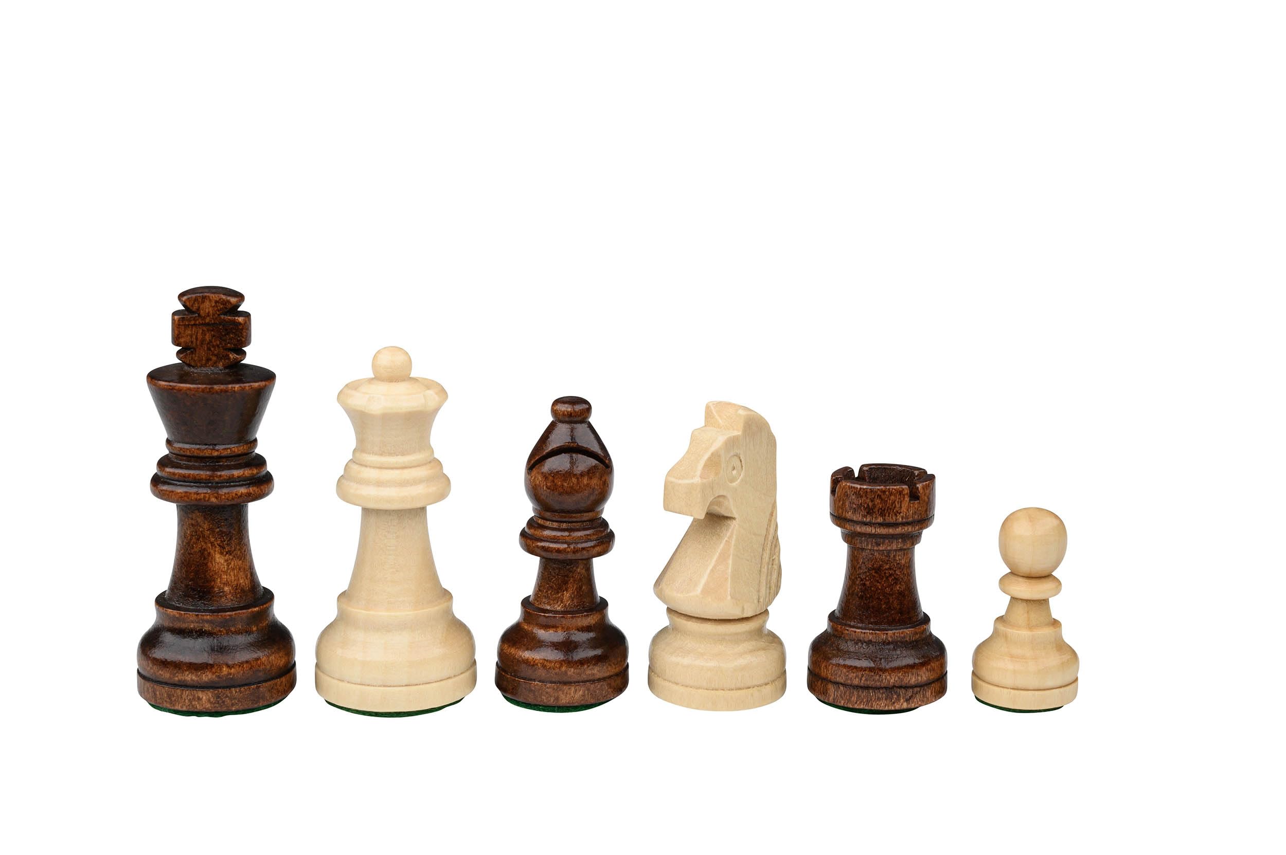 Philos 2090 Chess Pieces Richard King Height 63 mm in Wooden Box, Multicoloured - Image 4