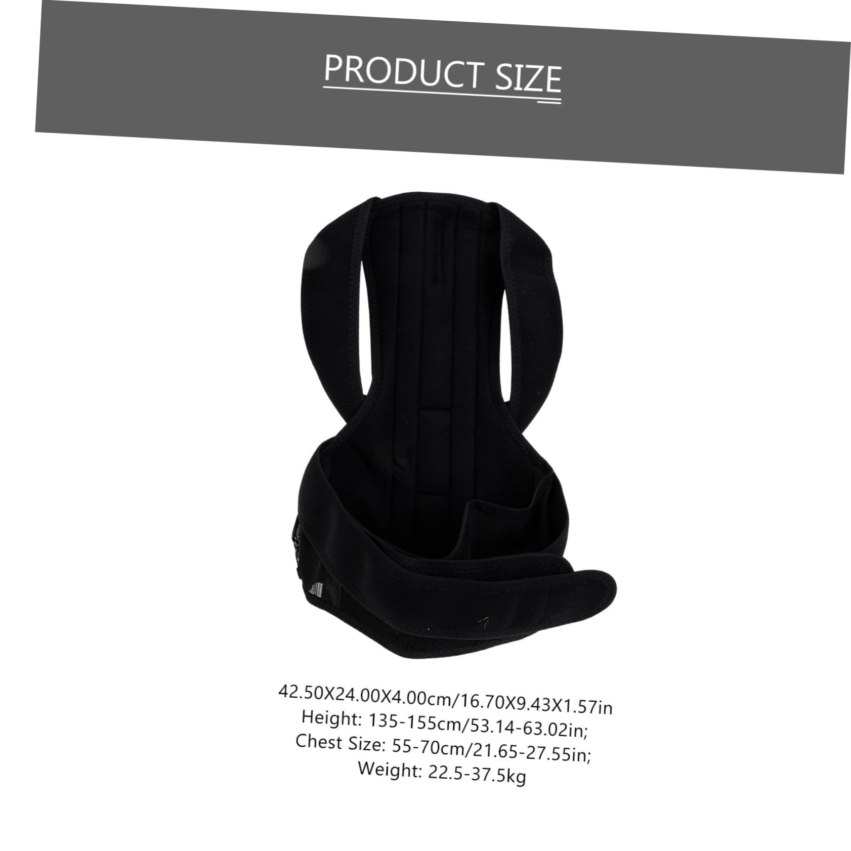 Gogogmee Men's Women's Posture Support Strap for Unisex Straightener Breathable Lower Brace for Men Women