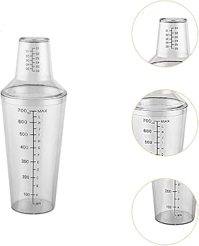 Cocktail Shaker Mixer Bar Drink Mixer for Margarita, 700ML