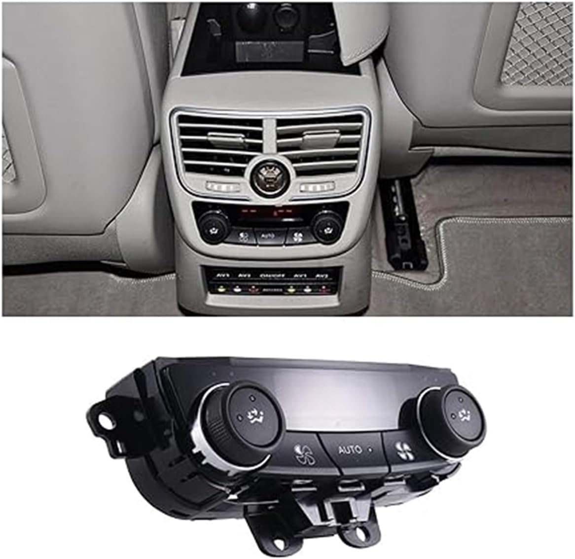 Car Climate Control Ac Panel for Peugeot 508 96773953Xt-01 Car Rear Ac Control Panel Air Conditioning Switch