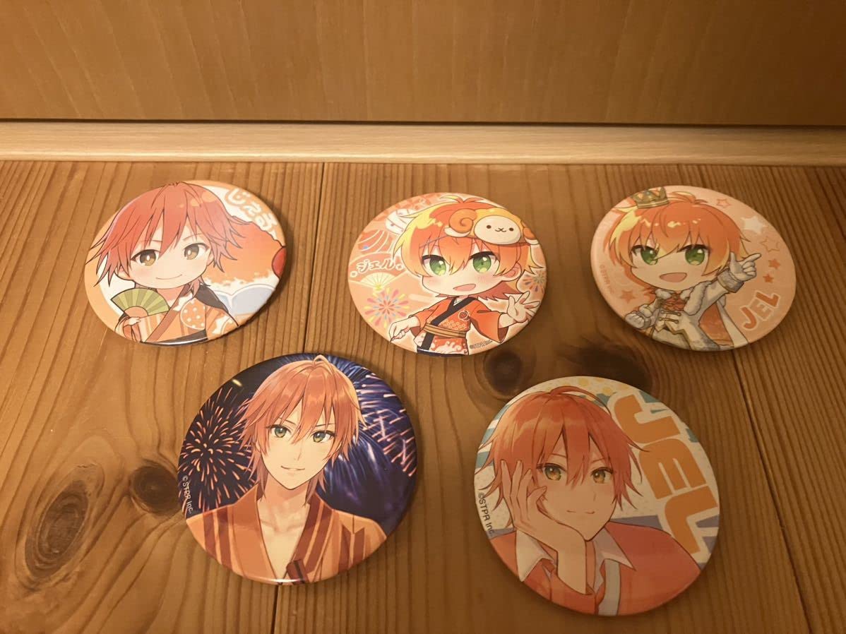 Amazon | すとぷり ジェル じぇる Jel 缶バッジ 5個セット す