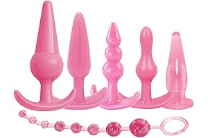 6-Piece Silicone Butt Plug Set: Your Path to Enhanced Pleasure