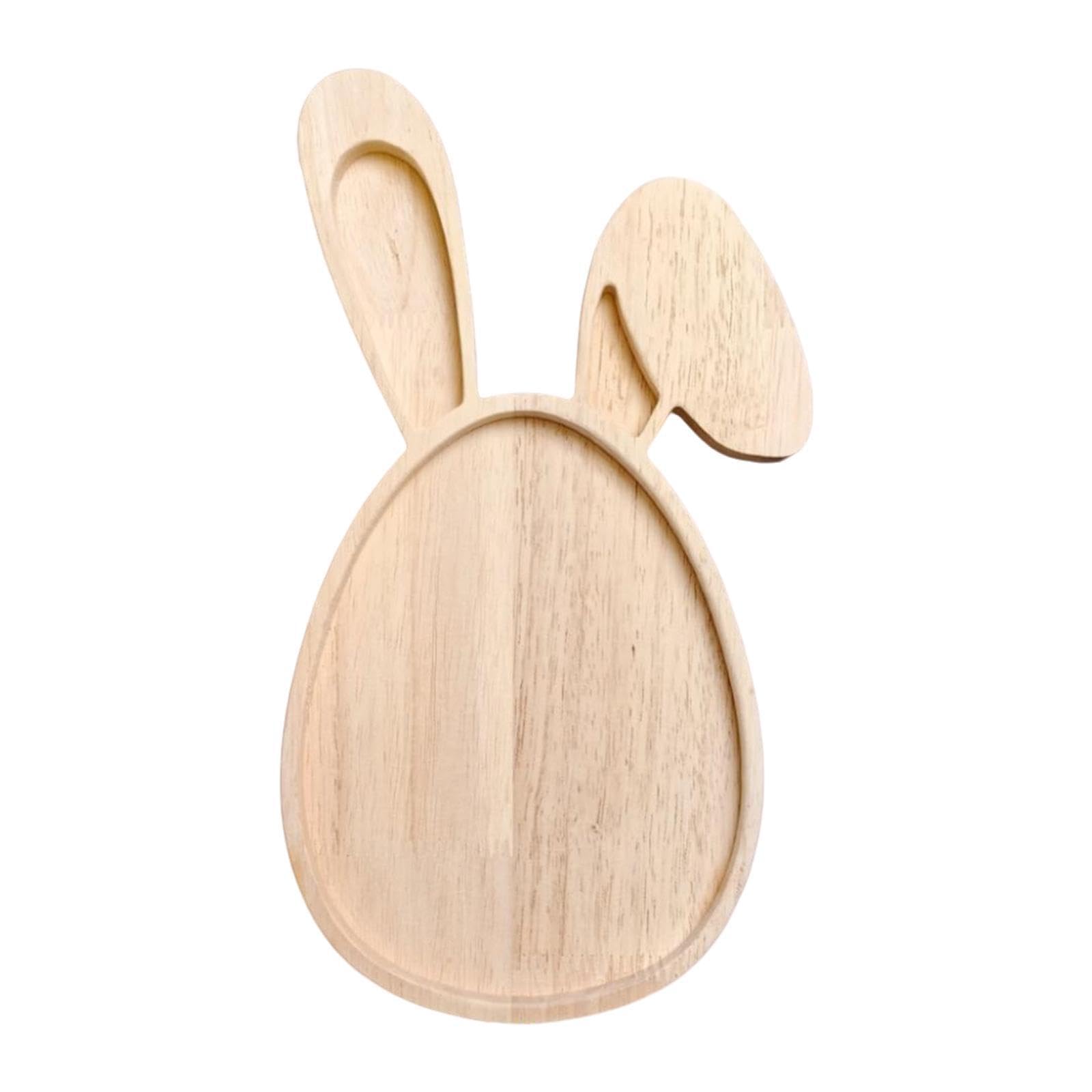 Pixzcsa Rabbit Head Platter Rabbit Shaped Cheese Dessert Serving Tray For Entertaining Guests With Various Appetizers Bunny Shaped Tray Is For Easter Celebrations. Is,