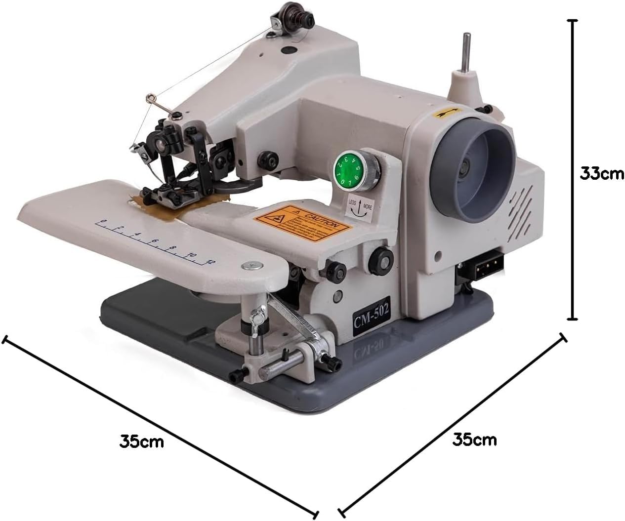 RM-500 Tragbare Blindstich-Nähmaschine Sewing Machine, Desktop-Blindstich-Säumer mit unsichtbarem Saum, Schneider, Nadeln und Nähsteuerungspedal,220V 1200 Stiche/min