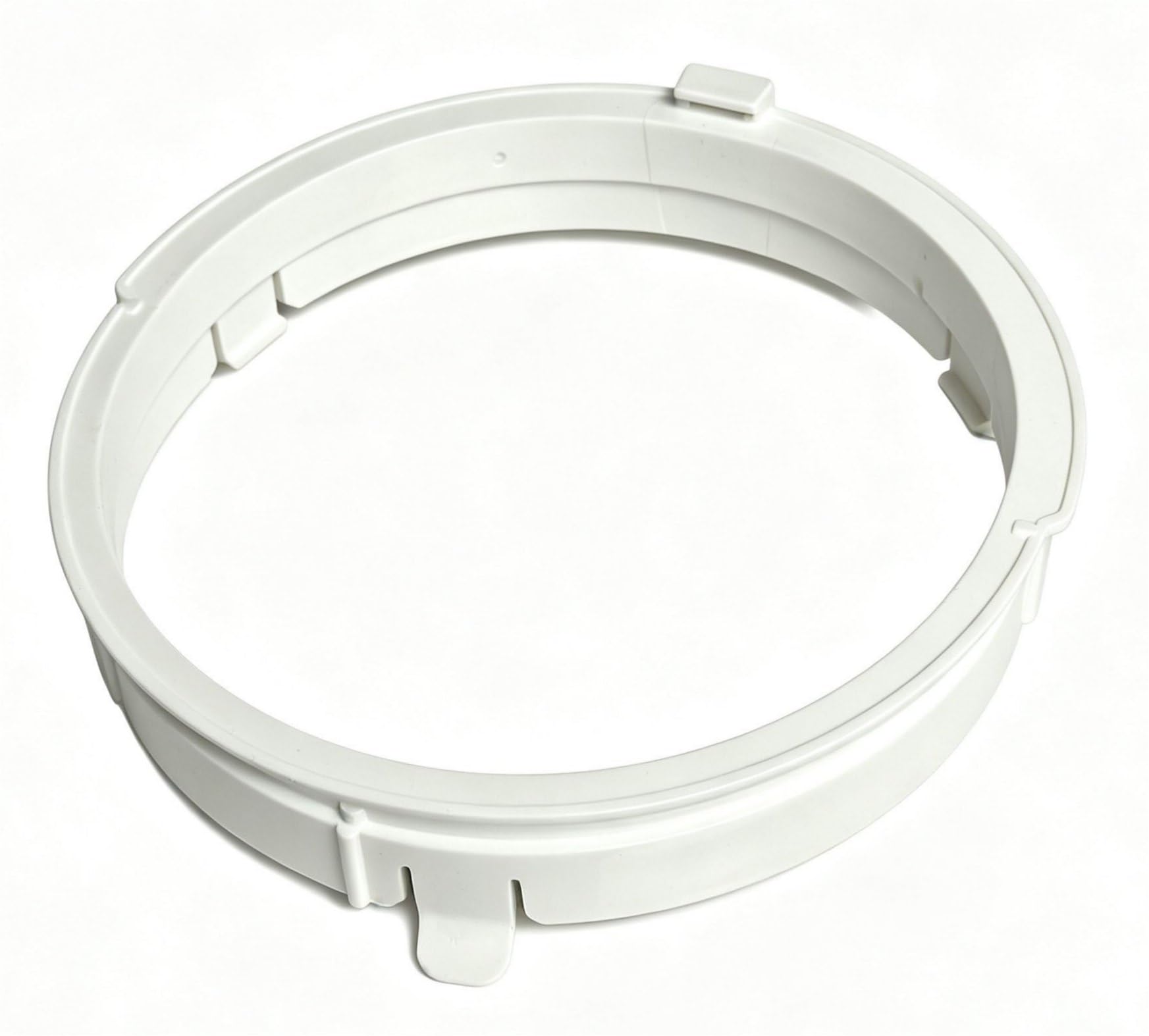 Photo 1 of 5.9 Inch Portable Air Conditioner Hose Connector, Comes with Threaded Adapter for Repairing Broken AC Hoses, PVC Replacement Adapter for Round Plug-In Exhaust Port
