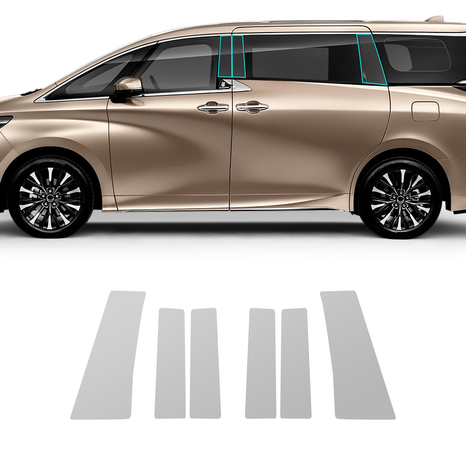 Amazon.co.jp: FDAIUN プロテクションフィルム トヨタ アルファード 40