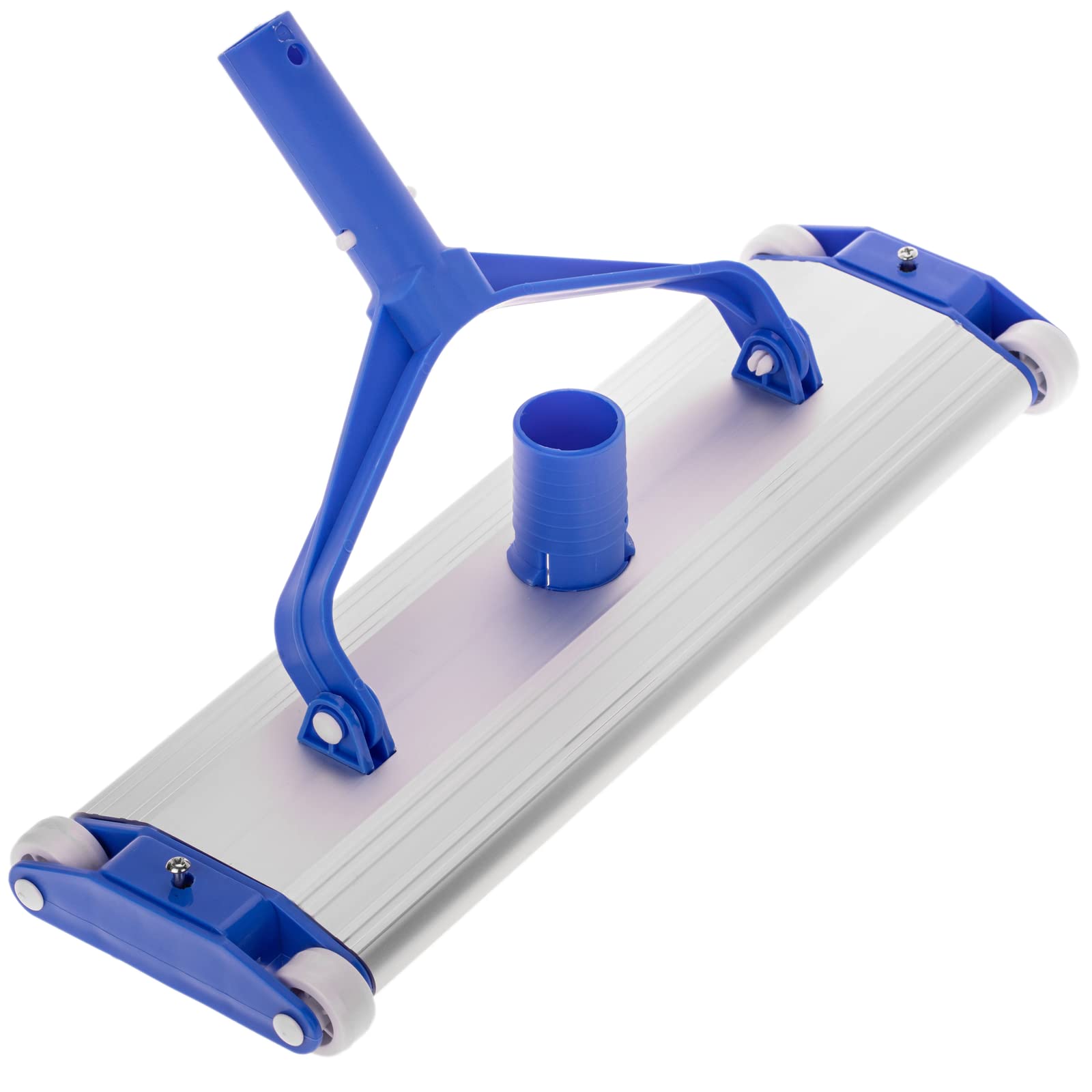 PrimeMatik - Limpiafondos Manual Rectangular de Aluminio para Piscinas 44 cm