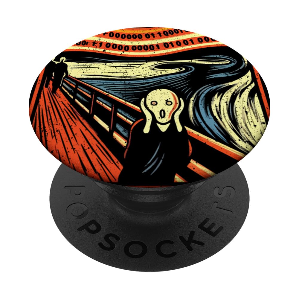 In God We Trust All Others Must Bring Data PopSockets Swappable PopGrip, Black