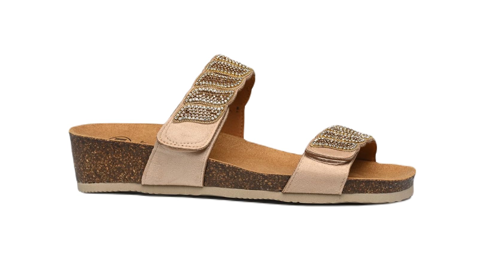Scholl Ciabatte Estive Donna DOHA 2 STRAPS Colore Beige