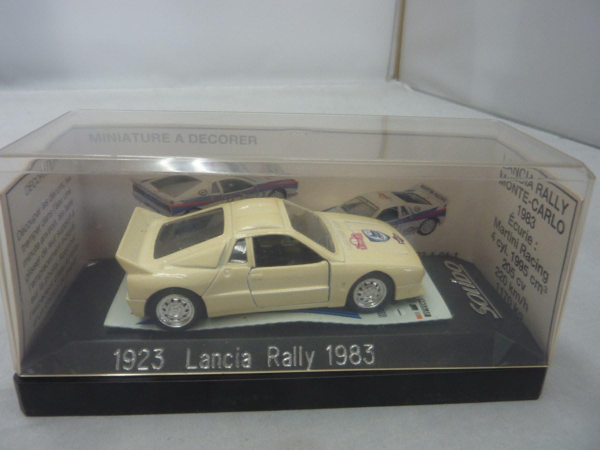 Amazon | SOLIDO ソリド ミニカー 1923 Lancia Rally 1983 1/43