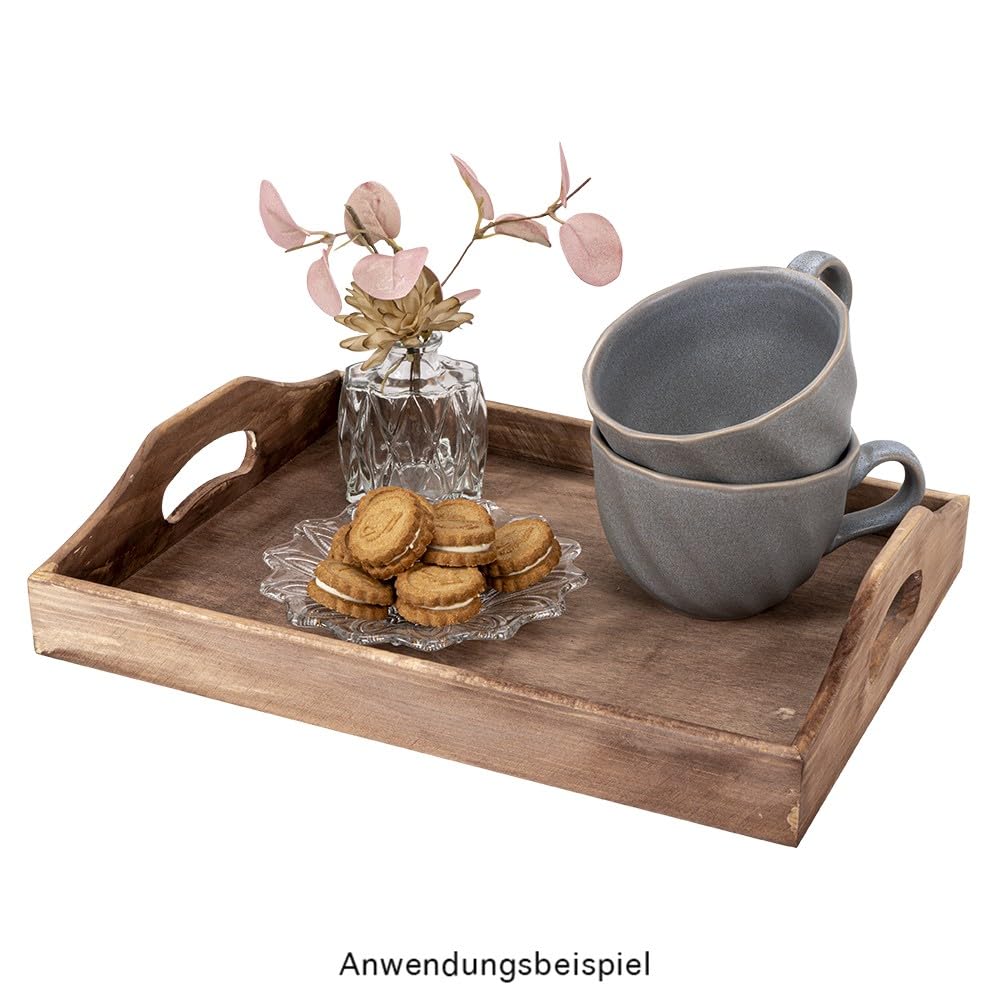 Ideen mit Herz Vassoi in legno | 5 pezzi in diverse dimensioni | vassoio da portata | decorazione da tavolo | decorazione | vassoio per decoupage | fai da te | artigianato | fai da te