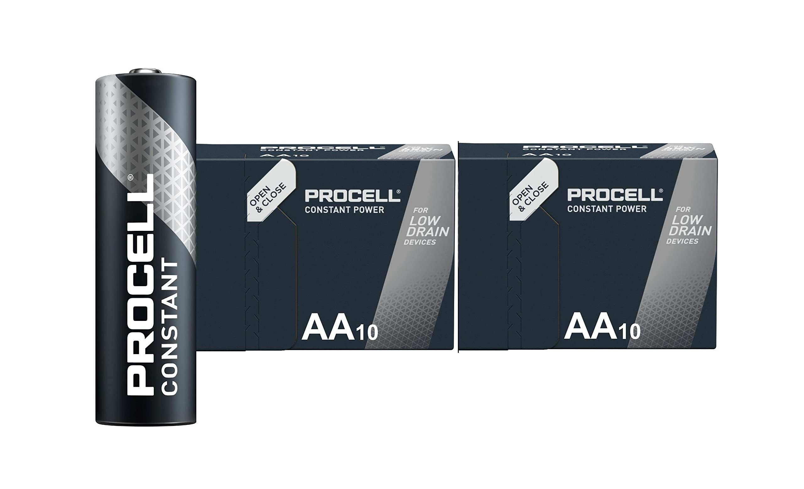Duracell Aa Procell® Alkaline Constant Power Industrial Batteries (Pack 10)