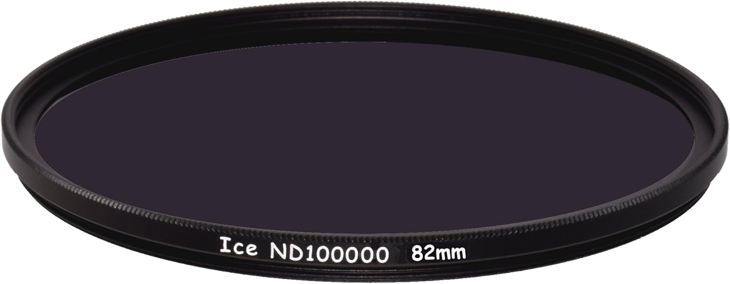 ICE ND100000 Optical Glass Filter Neutral Density 16.5 Stop ND 100000 (77mm)