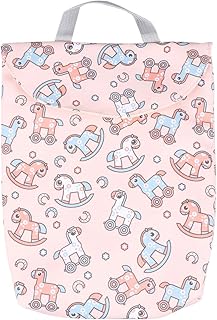 Hohopeti 1Pc Saco Organizador De Fraldas Berço Pano Bolsa De Fraldas Pendurado Saco Seco Molhado Saco De Fraldas Seco Molhado Ginásio Saco Molhado Seco Organizador Seco Molhado Grande Saco