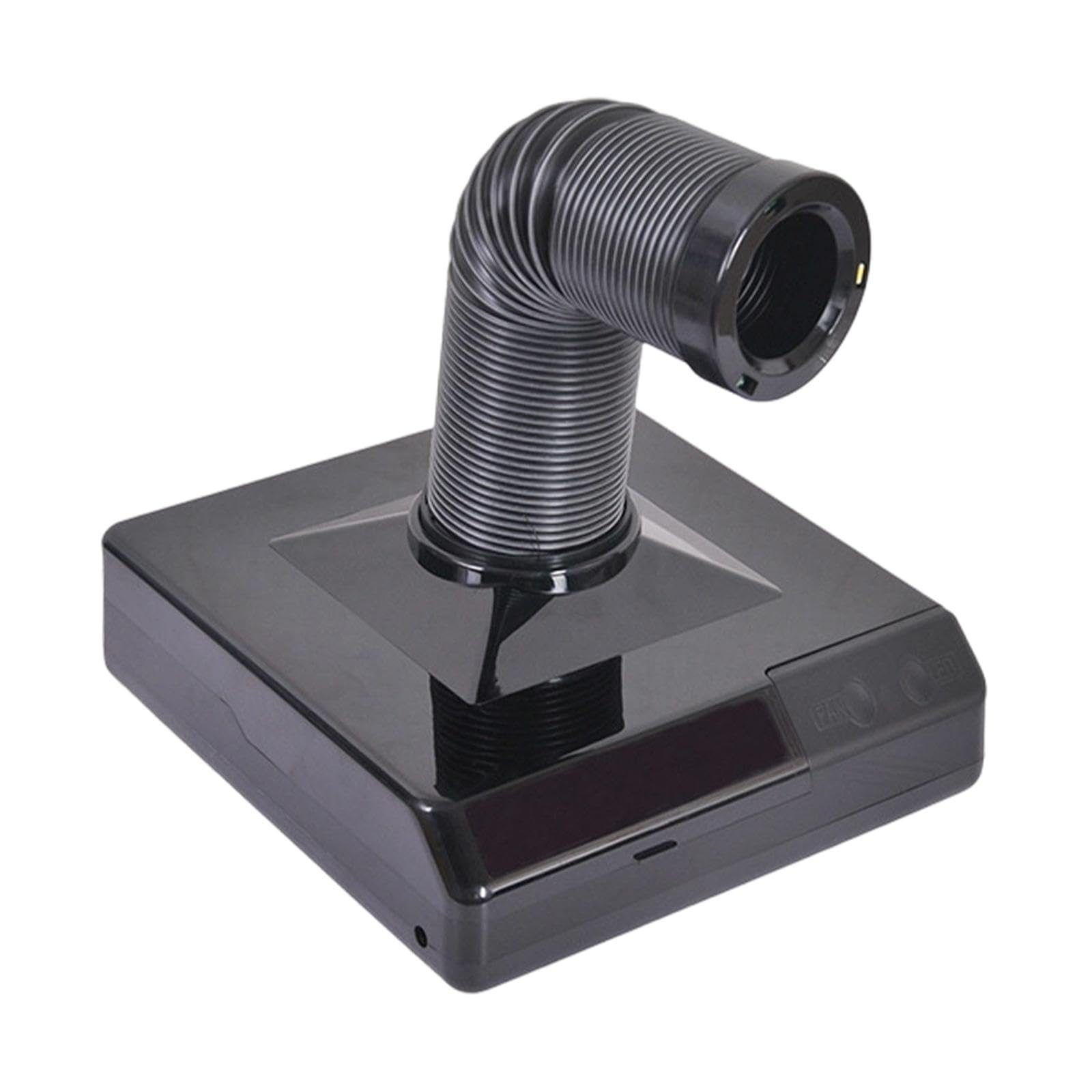 Aspiradora de mesa con tubo retráctil y giratoria, ideal para de trabajo.