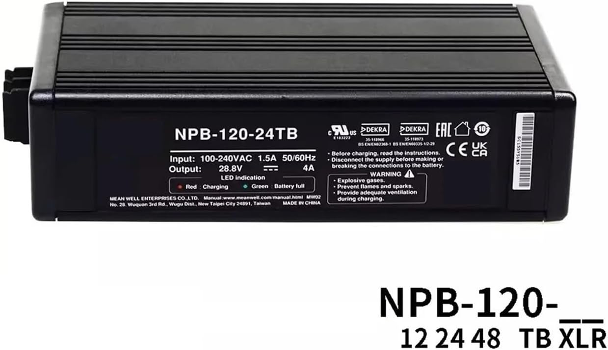 NPB-120 NPB-120-12TB 120W Compact Size and Wide Output Range NPB-120 Series