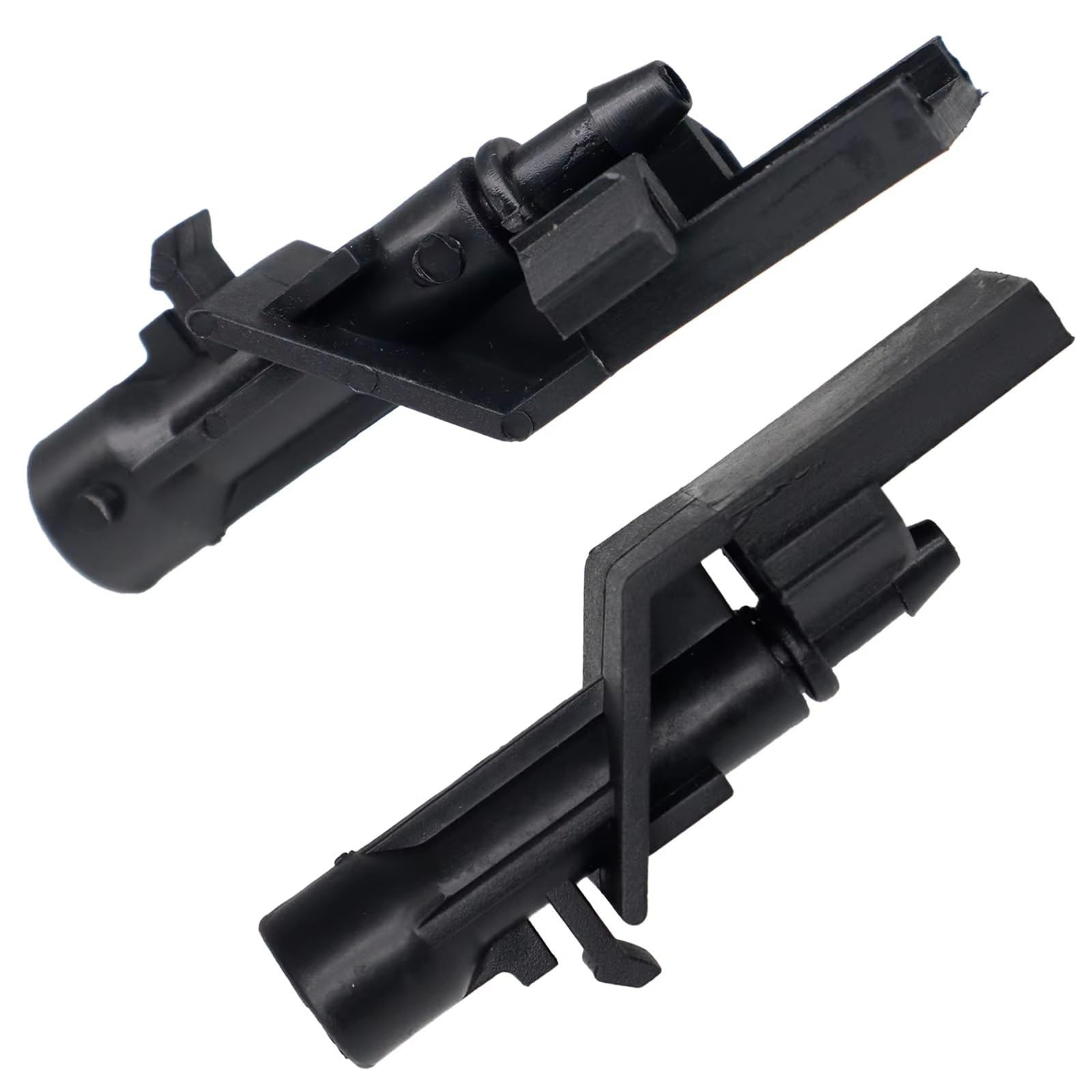 Compatible with HR-V 2016-2017 76810TP6A01 2Pcs/Set Front Windshield Wiper Hood Washer Jet Nozzle Sprayer Liquid Spout Wiper Nozzles