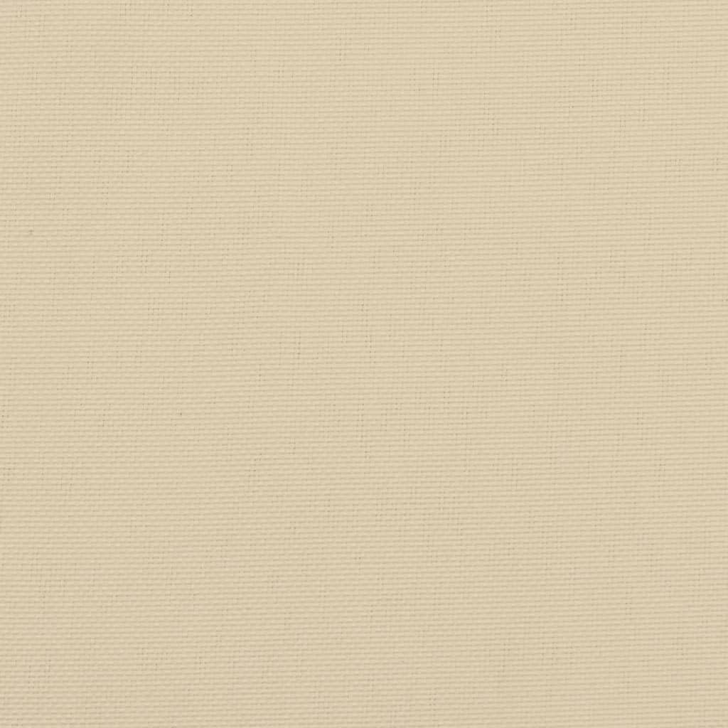 Solivagant Coussin de Palette Beige 120x40x12 cm Tissu,(2.25 KG)