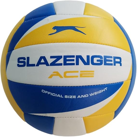Slazenger Unisex Ace Volleyball 32 Blue/yellow One Size Amazon.co.uk