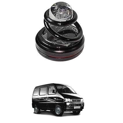 PRIKNIK Solar Energy Rotating Car Perfume with Long Lasting Organic Fragrance, Feel-Good Premium Car Air freshener Compatible with M-aruti S-uzuki V-ersa