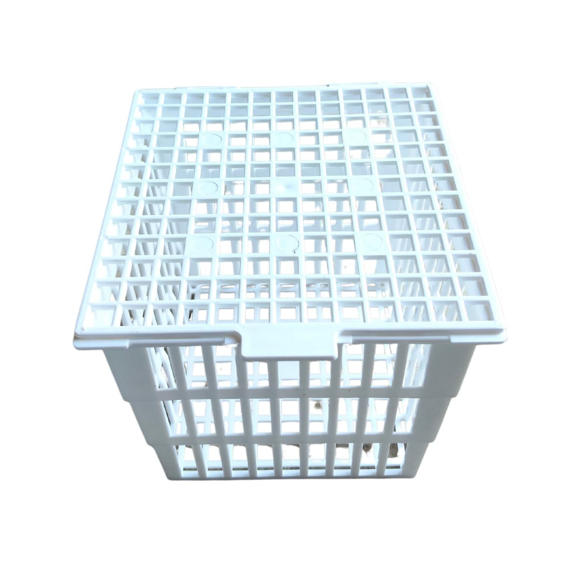 AANIJ® Test Tube Basket with cover Size 230 x 230 x 230 mm Pack of 1 Laboratory Test Tube Basket for Washing, Drying & Storage | Chemical Resistant, Stackable Lab Tube Holder-image-19