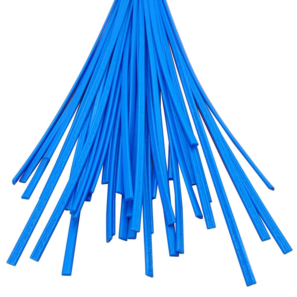 BDMRY Plastic Welding Rods,Plastic Welder Strips,Sticks PP Material Double Strand Red100pcs,Width* Thickness 5*2.4mm Length:1meter 50pcs
