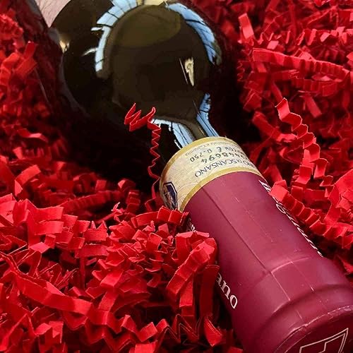 Miniatura 9 de Relleno de papel de corte arrugado para empaquetar y rellenar cestas de regalo ropa de cama natural en marrón papel kraft rojo rosa blanco verde