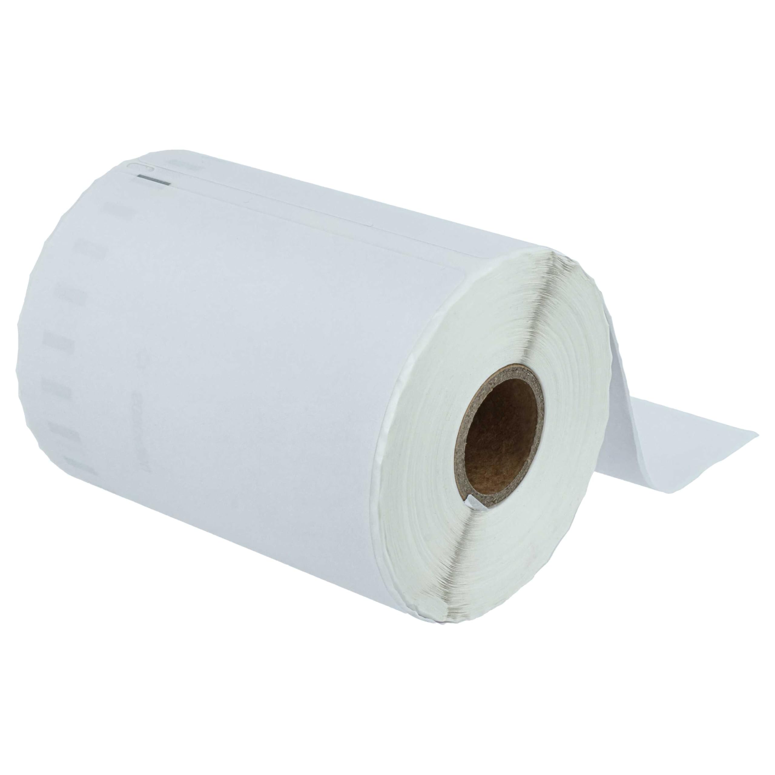 vhbw 10x rotolo etichette 104mm x 159mm (220 etichette) sostituisce Dymo S0904980 per etichettatrice bianco