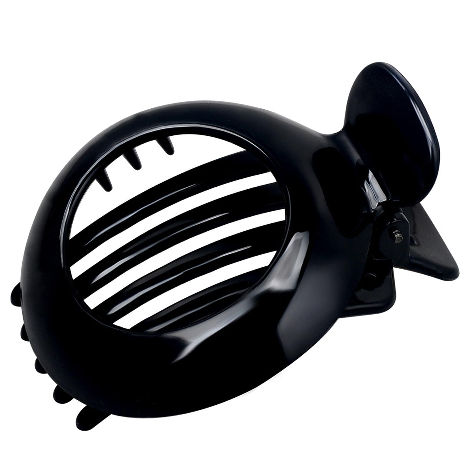 Gissroys Wide Hair Clip Large Hair Claw Clip Fashion Elegant Adornment Holder Flat Clip Barrettes Hair Styling Tool Ornaments