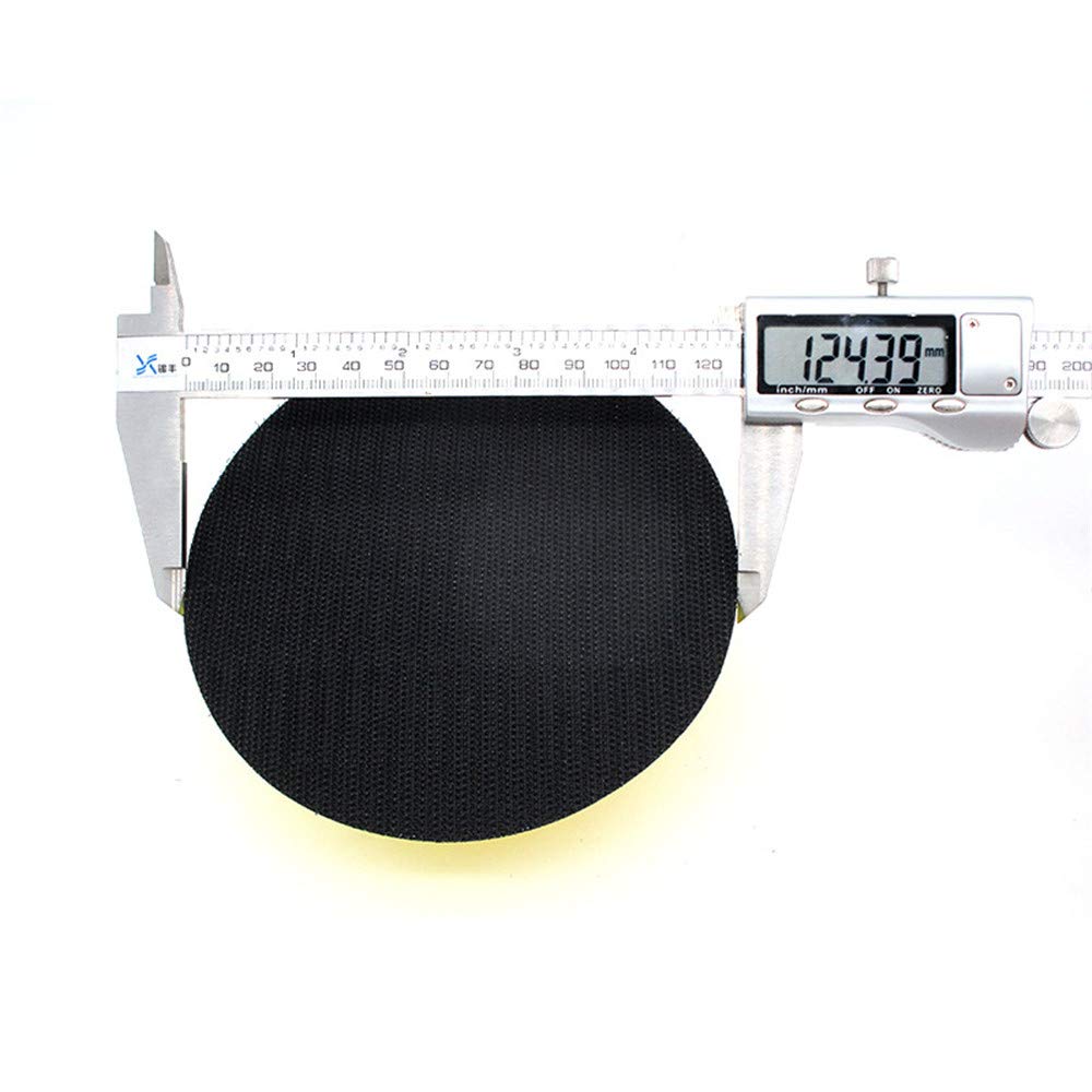 Blocco Levigatura Legno Con Gancio E Anello | Schiuma PU Morbida | Per Carta Vetrata 125 Mm | Ideale Per Fai Da Te - Foto 8