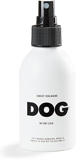 DOG by Dr Lisa - Sweet Cologne - With Mandarin, Neroli & Vanilla - Natural Dog Perfume - Pet Deodorant Spray - Plant-Based Essential Oils - Vegan - 4.2oz