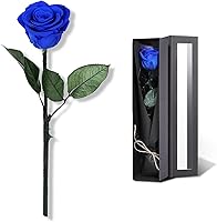 Vista 9 de Flores Rosadas para Entrega Prime, Rosas Rosadas Preservadas Regalos de Flores para Mujeres, Rosas Reales Regalos de Rosa Individual para Ella