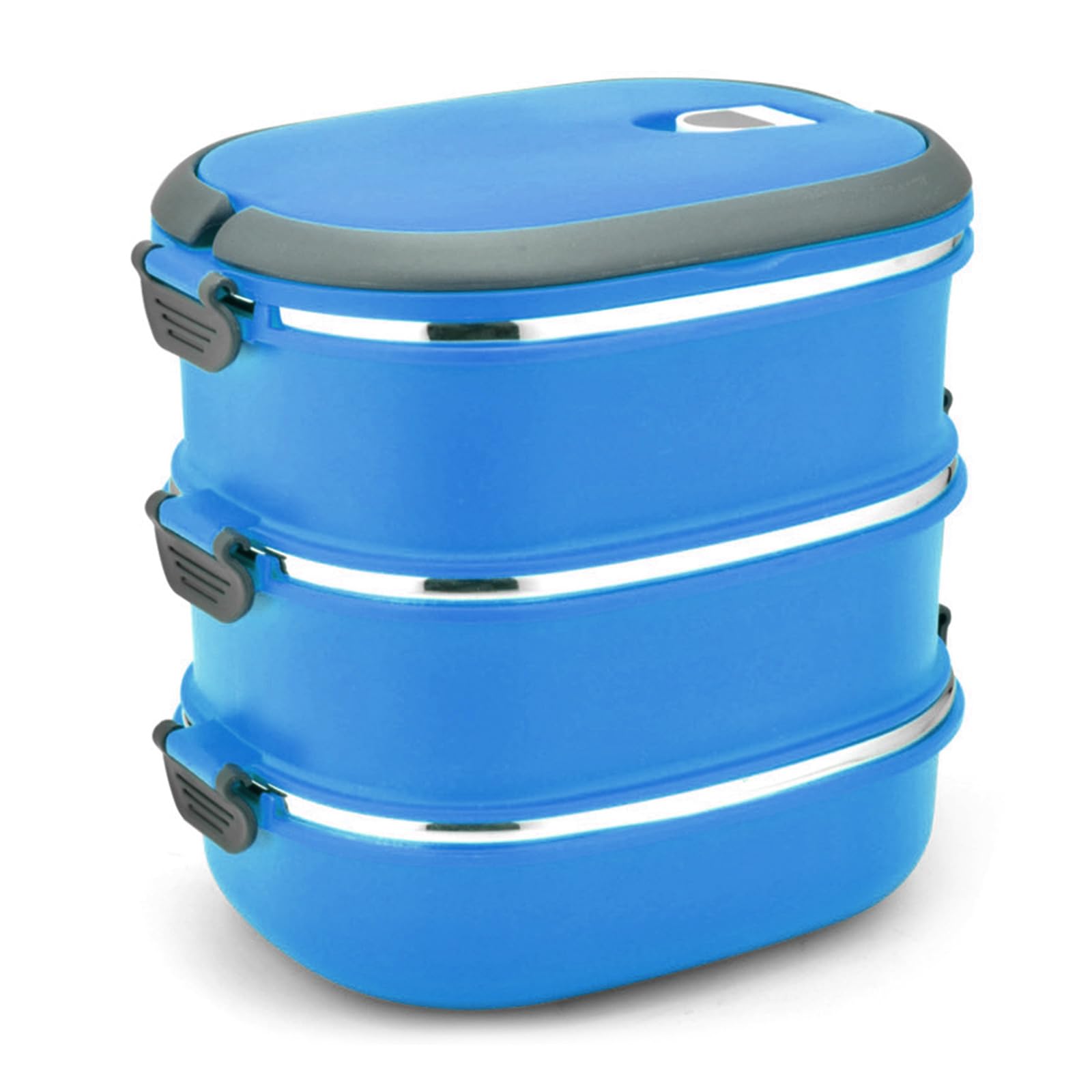 Buxuaaaa Many Compartment Stainles Steel Bentos Boxs Spill Proof Seal Large Capacity Lunch Vehicle for Adults Stainles Steel Lunch Boxs Large Capacity