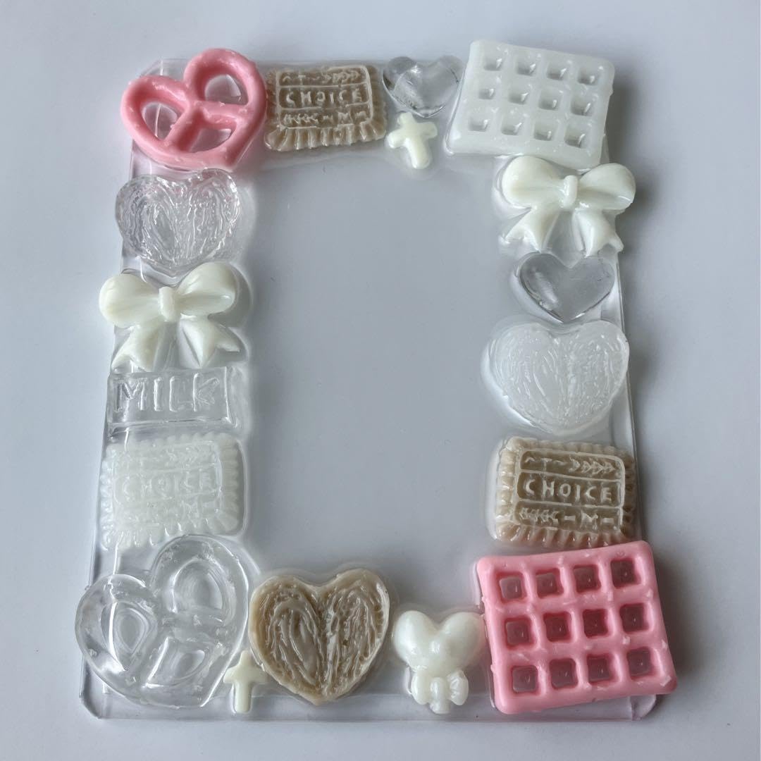Amazon.co.jp: NO.33 硬質ケース トレカケース デコ レジン お菓子 