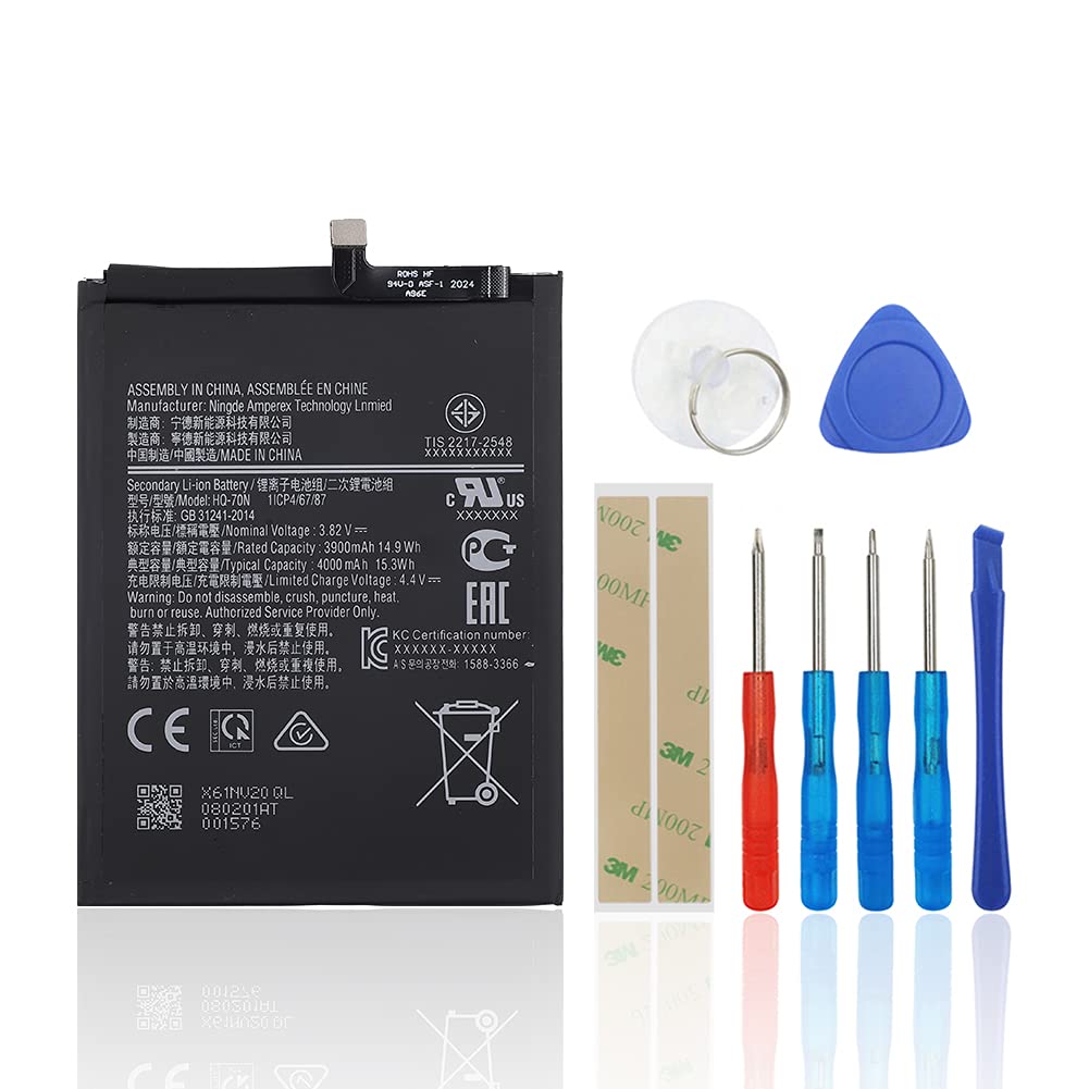 SwarKing Replacement Battery Compatible with A11 A115 SM-A115 HQ-70N with Toolkit