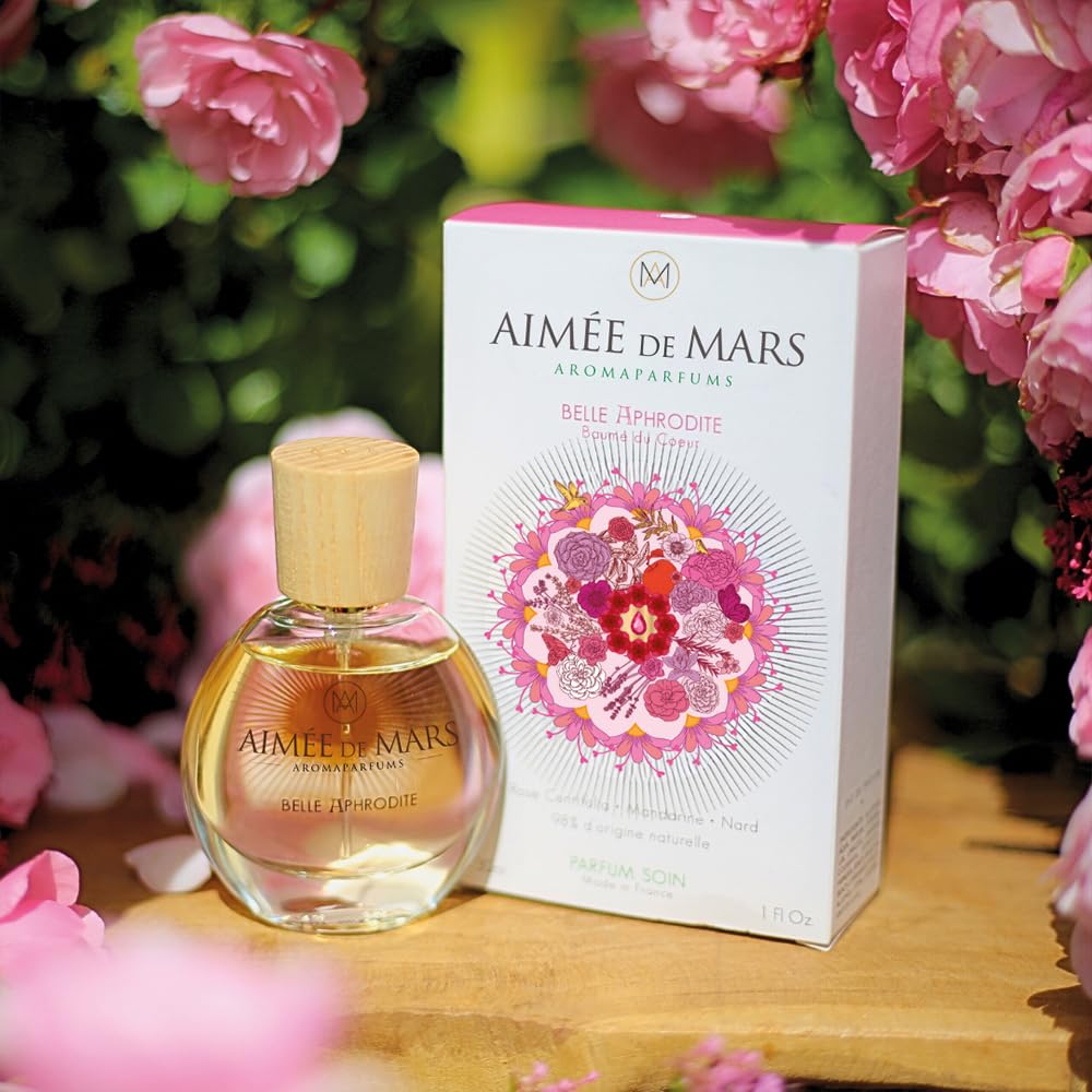Aimée de Mars - Belle Aphrodite - Naturalna woda perfumowana w 100% z naturalnego pochodzenia - naturalny zapach dla kobiet, Gourmand, owocowy - 30 ml - Zakres