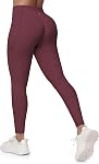 Willit Hidden Scrunch Workout Leggings for Women Gym Leggings High Waisted Tummy Control Yoga Pants with Pockets
