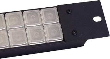 X-keys XKE-40 USB Programmable Keyboard (Rack Mounted)