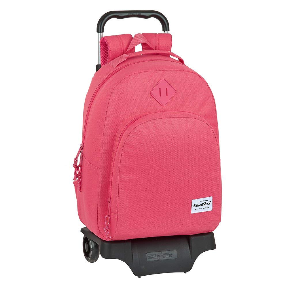 Blackfit8 Unisex Kids Backpack (Pack of 1), Pink, M, School