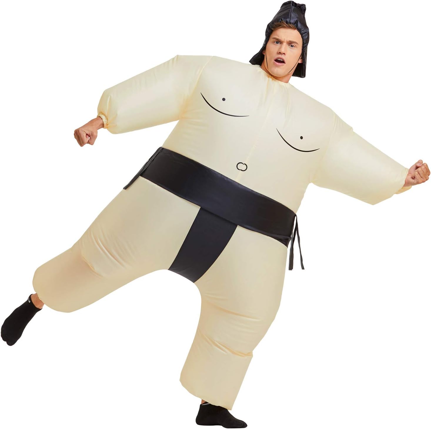 Inflatable Costume for Kid & Adult Sumo Wrestler Inflatable Costume Blow up Sumo Costumes for Halloween Cosplay Party - Image 9