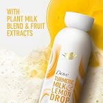 Dove Plant Milk Cleansing Body Wash Turmeric & Lemon for Moisturized Skin Gentle Cleanser, No Sulfates or Parabens, pH balanced 17.5 fl oz - Image 2