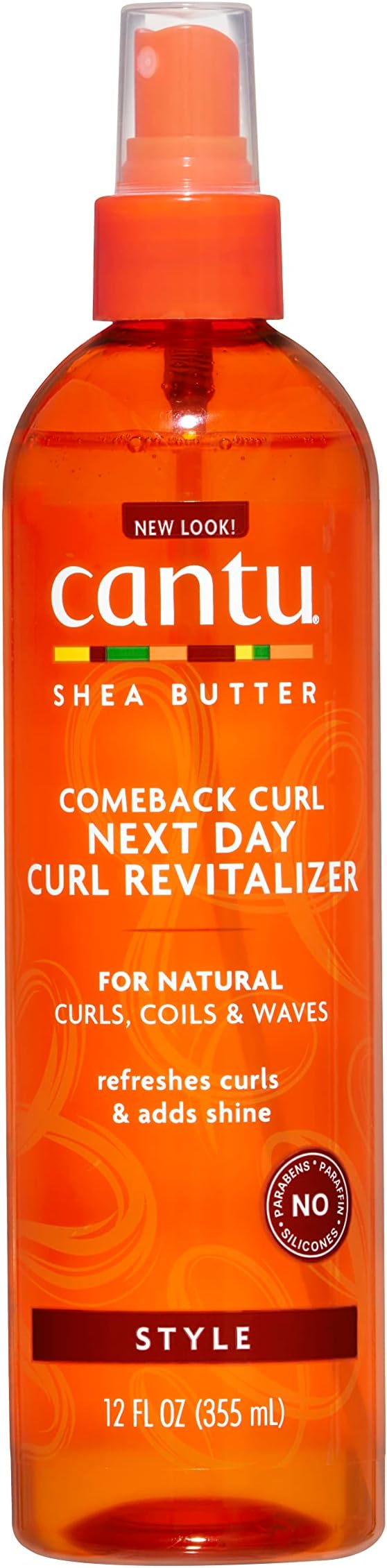 Cantu Comeback Next Day Curl Revitalizer, 12 Fluid Ounce