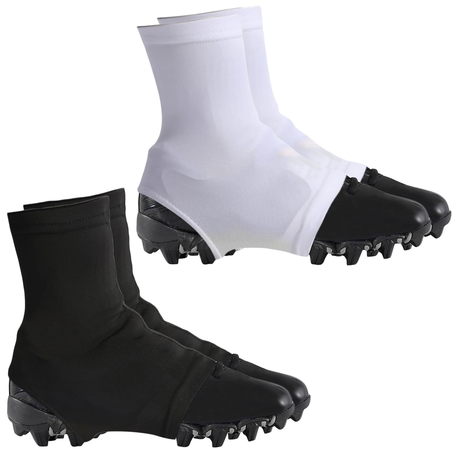Copriscarpe da Calcio, 1 Paio di Ghette da Calcio Elastiche e Antiscivolo Che tengono Fuori la Sabbia, Copriscarpe Multiuso per Hockey, Baseball, da, Ghette da