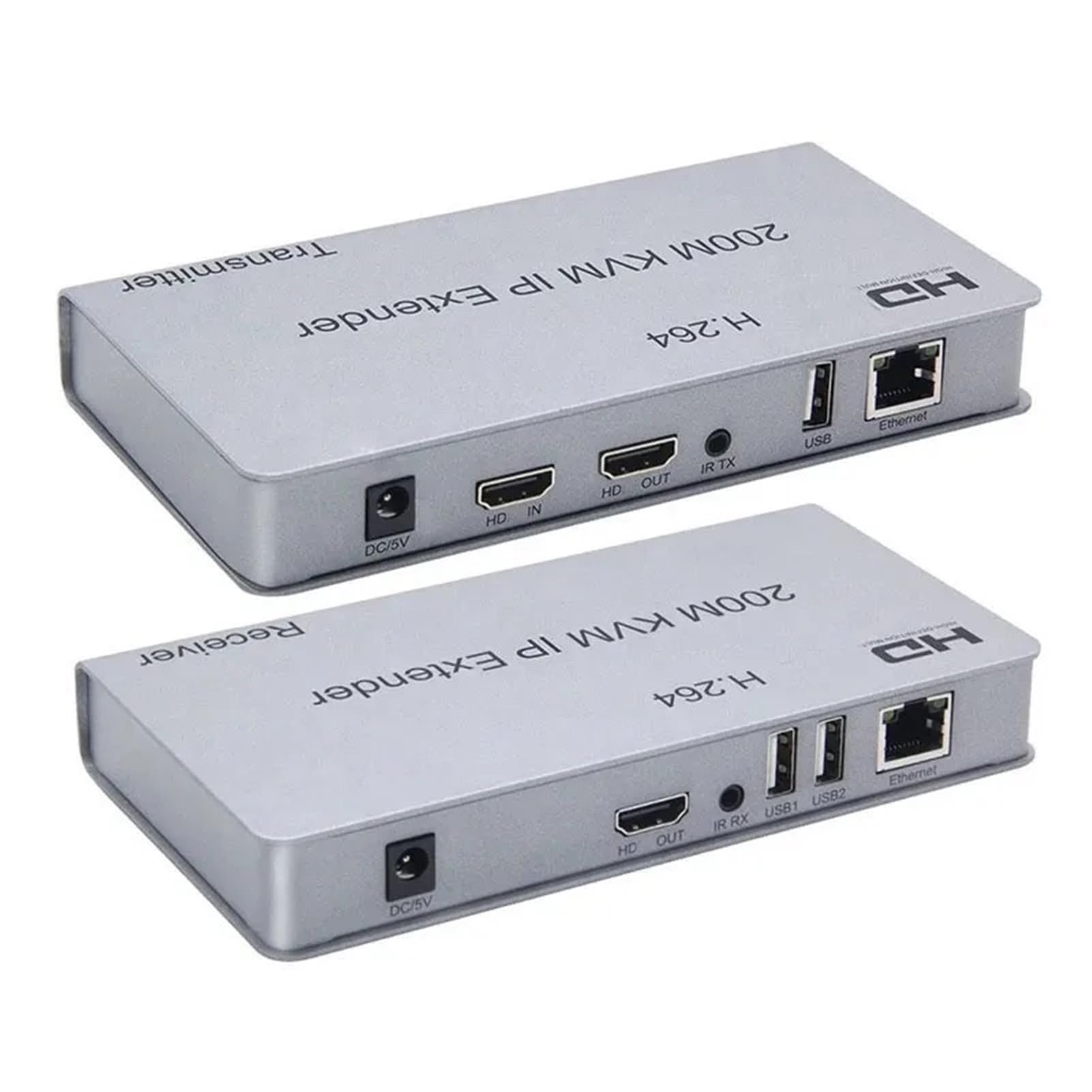 Extensor HDMI RJ45 de 200 m para solucionar pérdidas de señal de vídeo y control KVM 7
