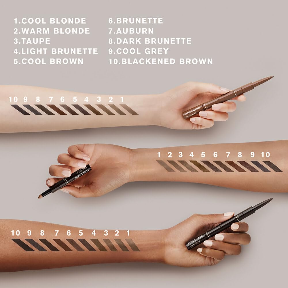 Estée Lauder BrowPerfect 3D All-In-One Styler with Eyebrow Gel, Pencil & Powder plus Spooled Brush