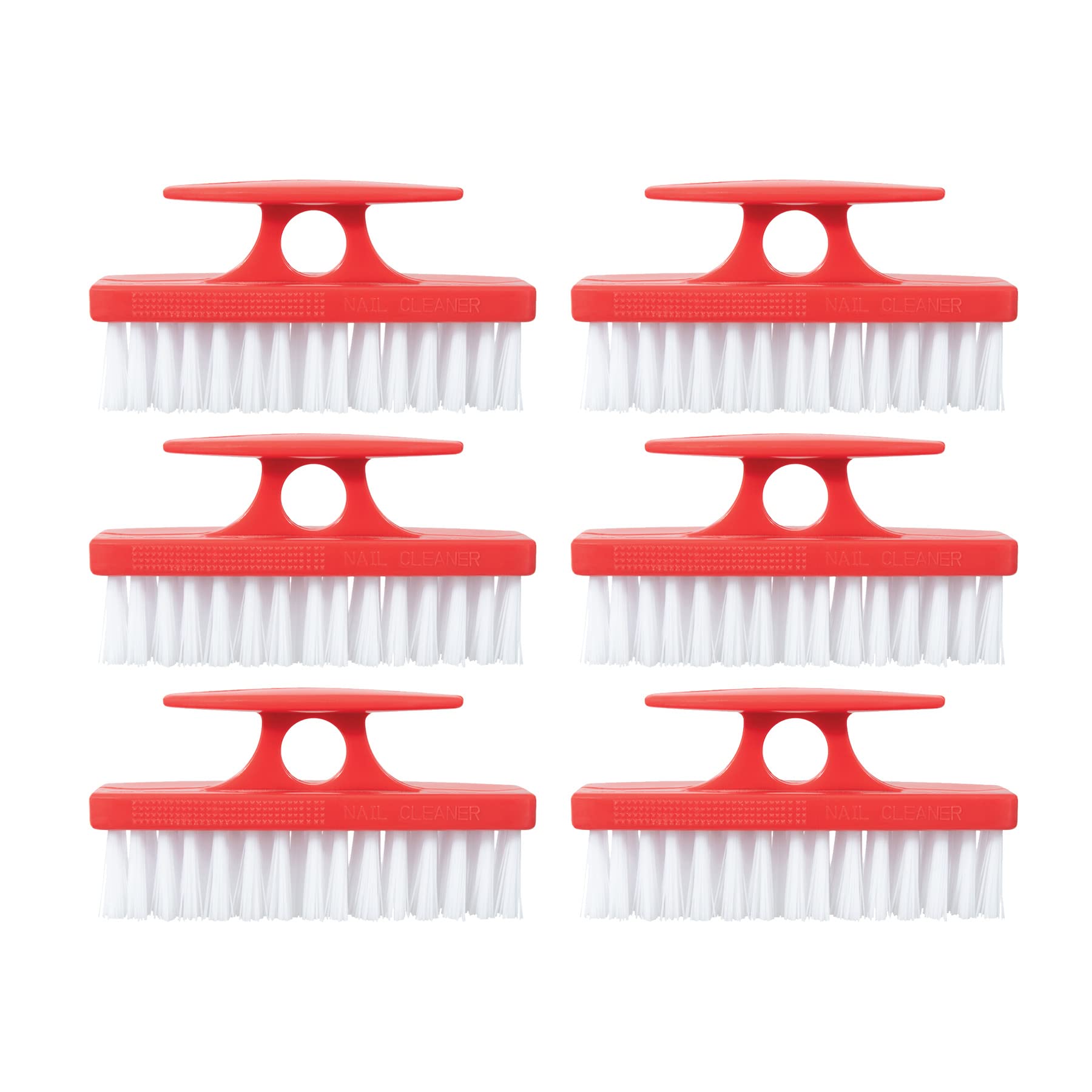 Lot de 6 brosses à ongles durables à haute résistance pour un entretien irréprochable