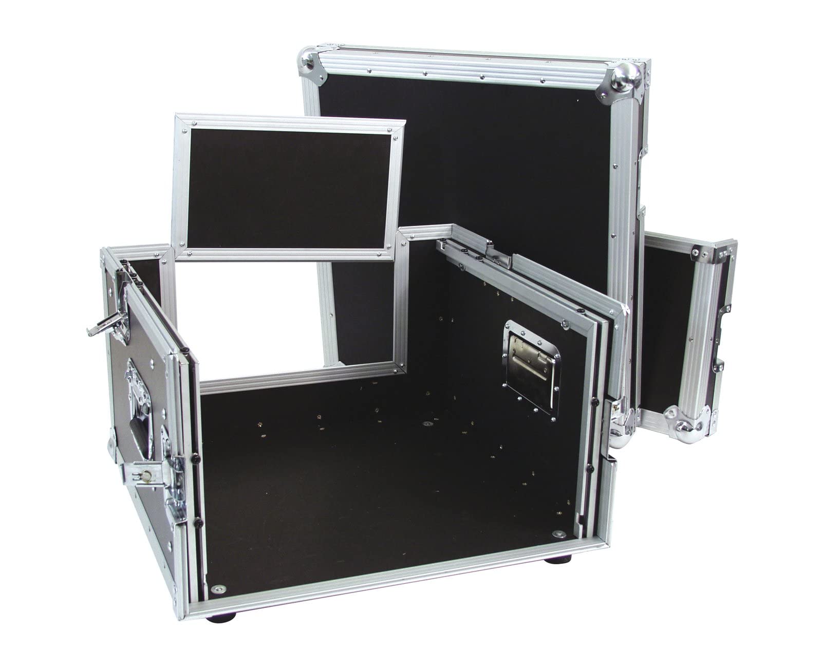 ROADINGER Spezial-Kombi-Case Profi, 4HE | Flightcase für 483-mm-Geräte (19")