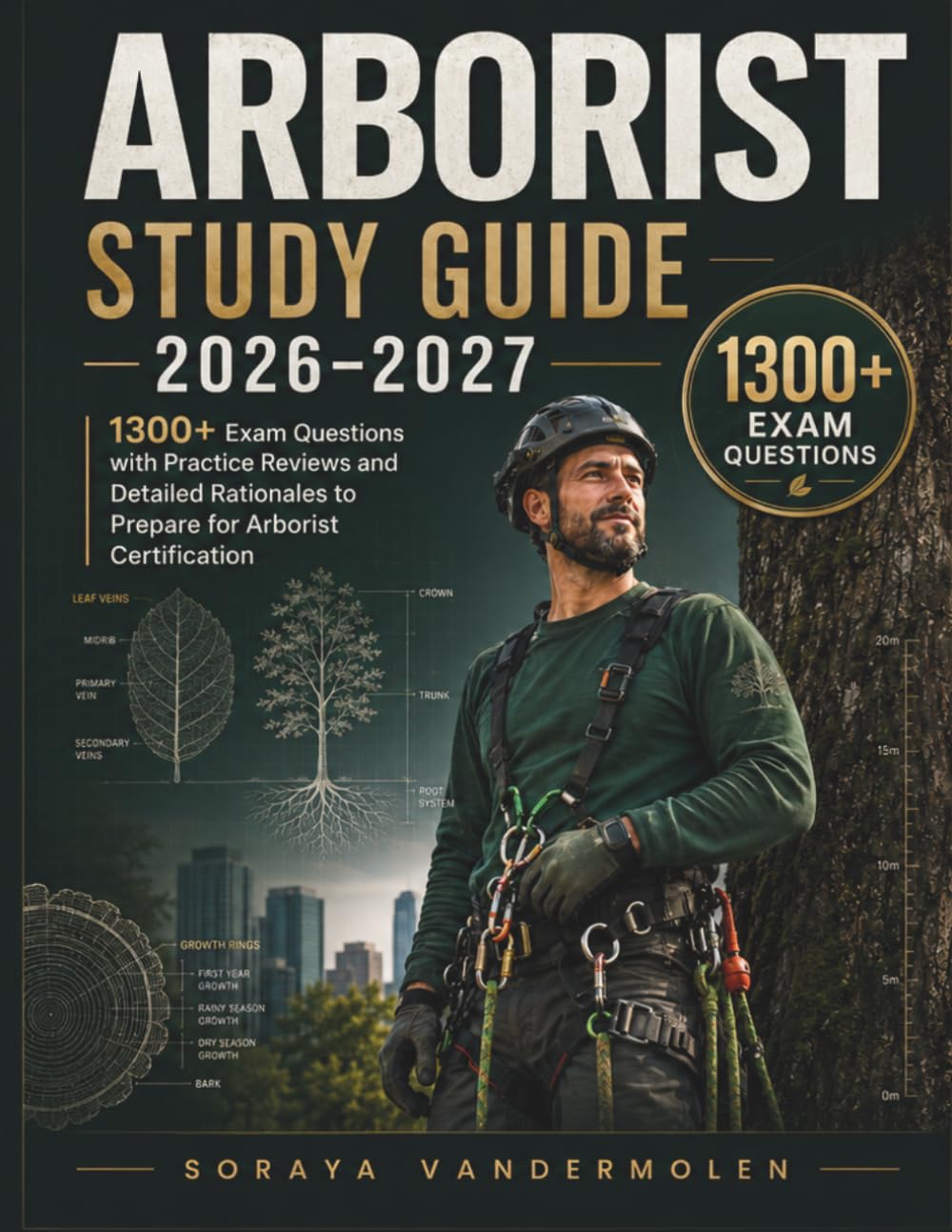 Arborist Study Guide 2026-2027: 1300+ Exam Questions with Practice Reviews and Detailed Rationales to Prepare for Arborist Certification