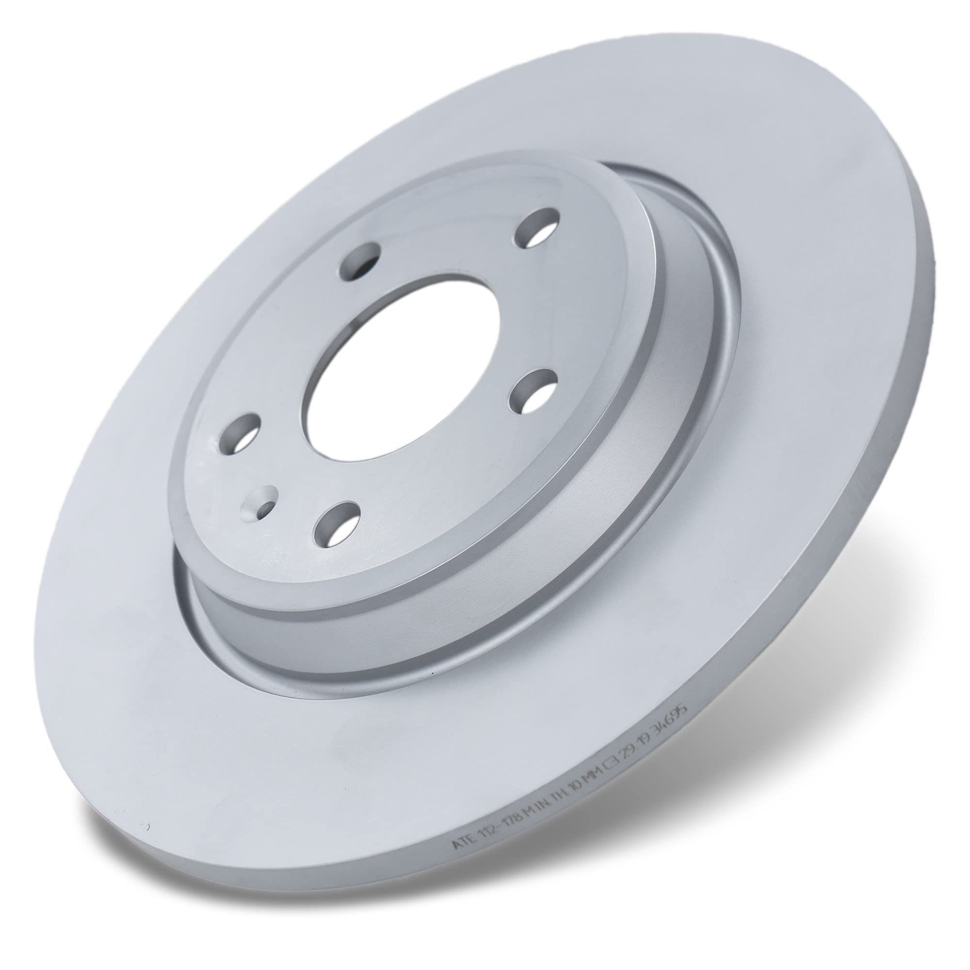 ATE Set freni incl. dischi freno anteriori ¯ 320 mm ventilati + posteriori ¯ 300 mm pieni e pastiglie freno anteriori + posteriori e contatto di usura Compatibile con AUDI Q5 (8RB), Q5 Van (8RB)